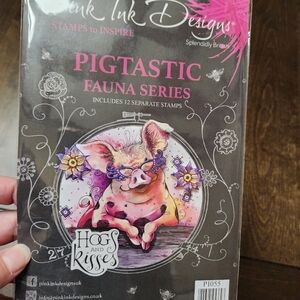 Pink Ink Designs Pigtastic Stamps